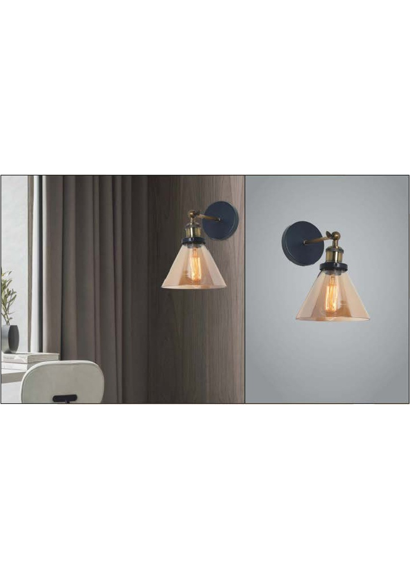 Beyond Lights - Glass Wall Sconce- GL